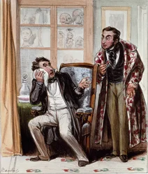 Dentiste. Dessin animé d