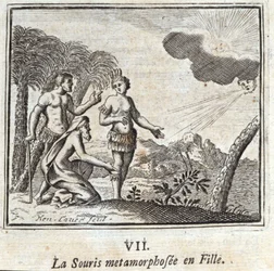 La souris métamorphosée en fille