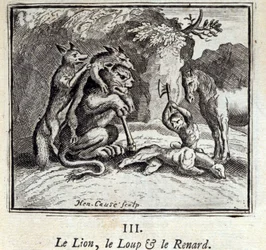 Le Lion, le Loup et le Renard