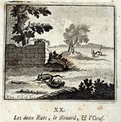 Les deux rats, le renard et l