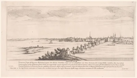 Vue de Nantes (Vues fluviales en France)