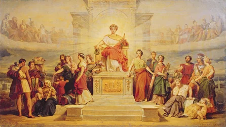 Allégorie de la ville de Paris, étude pour la décoration de l