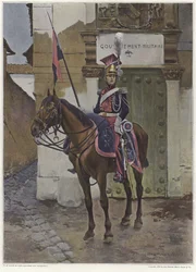 Un garde à cheval