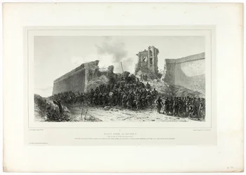 Assaut du bastion no.8, de Souvenirs d’Italie : Expédition de Rome