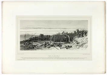 Capture of Bastion no. 9, from Souvenirs d’Italie: Expédition de Rome