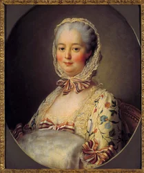 Portrait de Jeanne Antoinette Poisson, Marquise de Pompadour