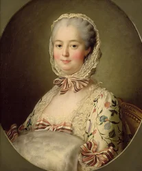 Portrait de la Marquise de Pompadour (1721-64) 1763