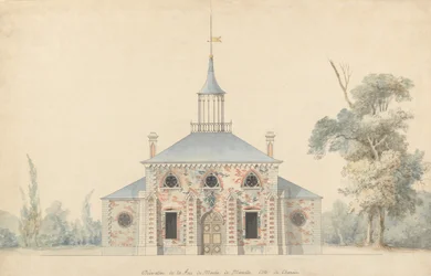 Élévation pour le moulin projeté à Méréville, n.d.