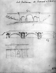 Croquis architectural de 