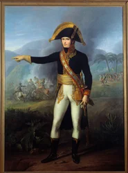 Portrait en pied du général Charles Leclerc