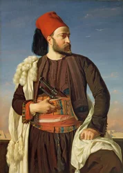 Portrait de Leconte de Floris en uniforme de l