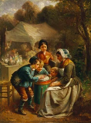 Le vendeur de jouets, 1860