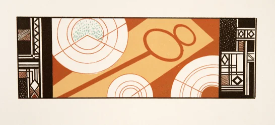 Illustration graphique de Prométhée Enchaîné par Eschyle, pub. 1941
