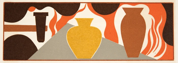Illustration graphique de Prométhée Enchaîné par Eschyle, pub. 1941