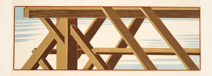 Illustration graphique de Prométhée Enchaîné par Eschyle, pub. 1941