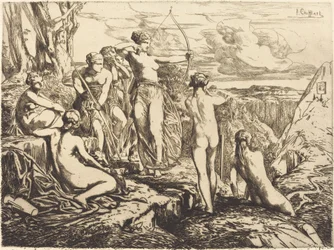Diane et ses nymphes