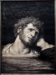 Planche illustrant le roman « Les travailleurs de la mer » de Victor Hugo : dessin de François Nicolas Chifflart 1882