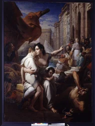 Monseigneur de Belsunce pendant la peste de Marseille