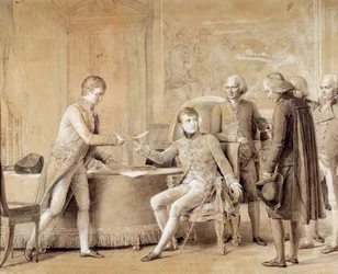 Signature du Concordat entre la France et le Saint-Siège par le Premier Consul le 15 juillet
