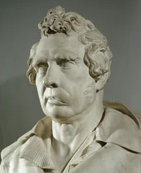 Portrait du peintre Louis David (marbre)