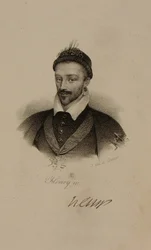 Roi Henri III (1551-89) de France