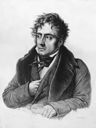 Portrait de François-René, vicomte de Chateaubriand (1768-1848), écrivain, homme politique, diplomate et historien français