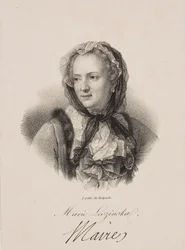 Portrait de Marie Leszczyńska