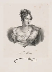 Portrait de Mademoiselle Mars (pseudonyme d
