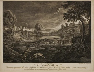 Une tempête terrestre. Pyrame et Thisbé