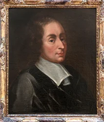 Portrait de Blaise Pascal par François II Quesnel (1637-1699) - Clermont-Ferrand