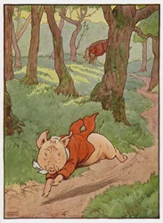 Illustration des Trois Petits Cochons