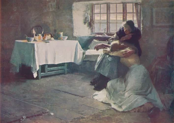 Une aube désespérée, 1888, vers 1915
