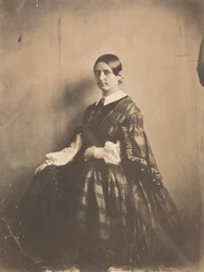Portrait de femme, c. 1850 (photo)
