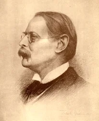 Edmund William Gosse, poète, auteur et critique anglais, 1913