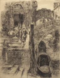 Pont des Soupirs, Venise (Planche 1)