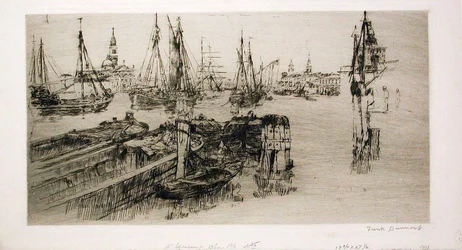 Navires sur la Giudecca (Les docks)