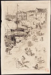 La Riva, vue vers la Caserne