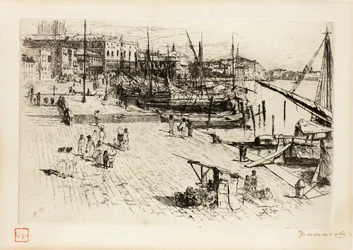 La Riva, vue vers le Palais Ducal