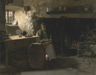 Épluchage de pommes de terre