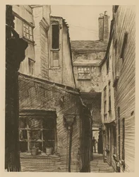 Le Vieux Cheval et le Palefrenier, derrière Holborn Above Bars, Londres