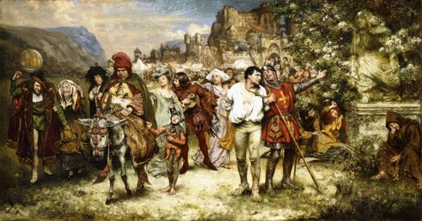 Cortège de la folie et du repentir