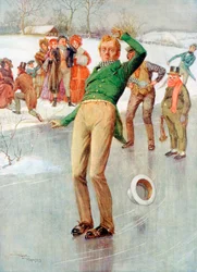 M. Winkle sur la glace, 1915