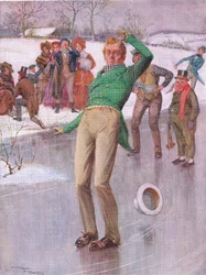 M. Winkle sur la glace (Les Papiers de Pickwick)