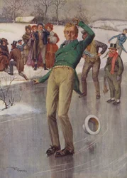 M. Winkle sur la glace