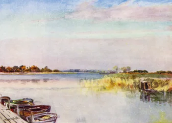 Norfolk Broads: Ormesby Broad, automne