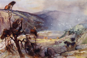 Tempête dans les Cheviots