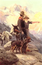 La chasse en montagne