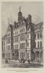 Hôpital national pour les paralysés et les épileptiques, Queen-Square, Bloomsbury
