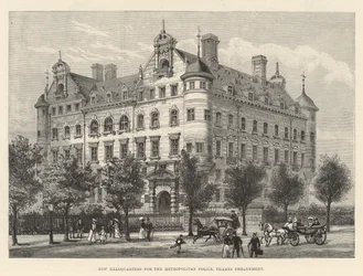 Nouveau siège de la police métropolitaine, Thames Embankment