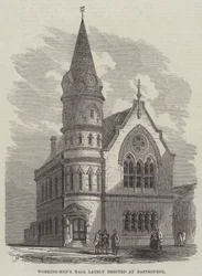 Salle des ouvriers récemment érigée à Eastbourne